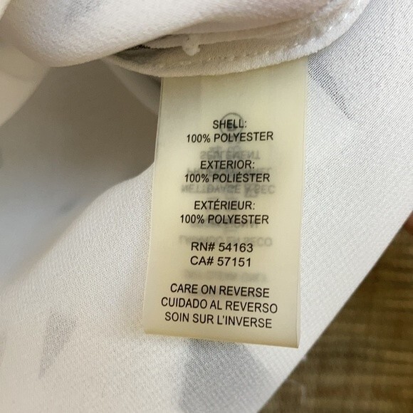 Tommy Hilfiger sleeveless geo print top tie on front - Picture 4 of 5